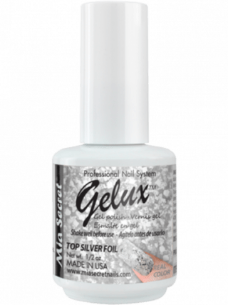 Esmaltes Semi Gelux Top Silver Foil 15 ml