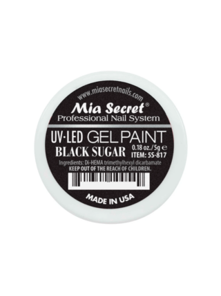 Gel Paint Black Sugar