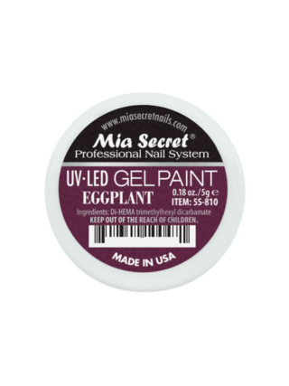 Gel Paint Eggplant