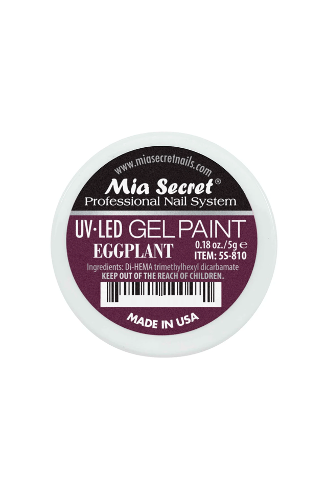Gel Paint Eggplant