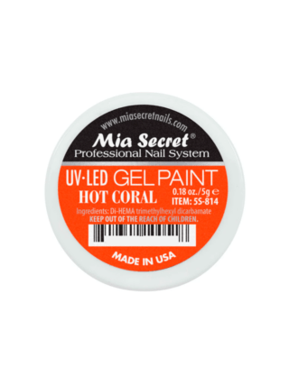 Gel Paint Hot Coral