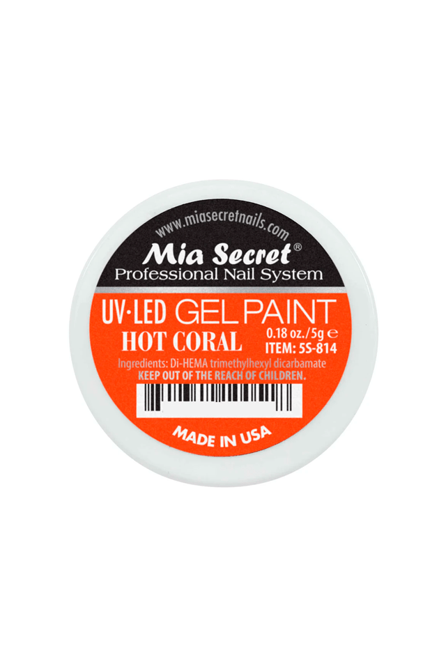 Gel Paint Hot Coral