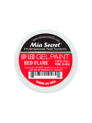 Gel Paint Red Flame