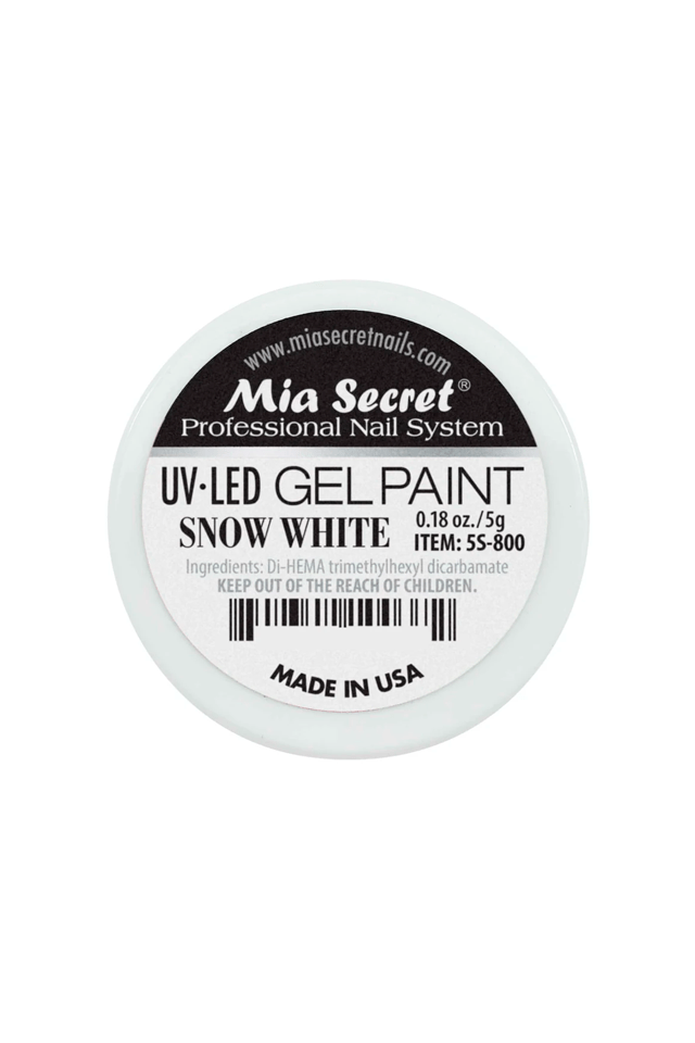 Gel Paint Snow White