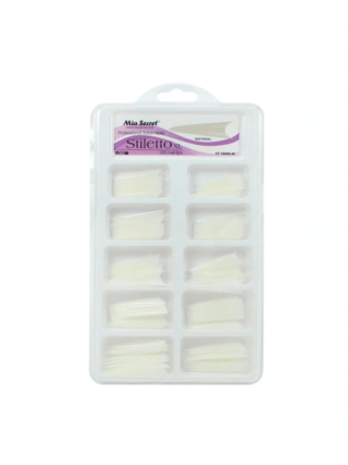 Tips Stiletto XL Natural x 100