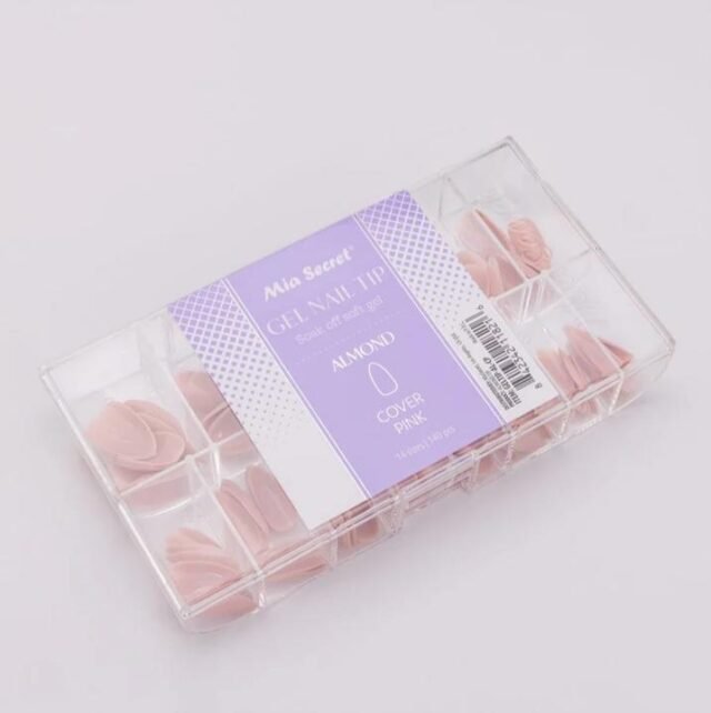 Tips de Gel Cover Pink x 140