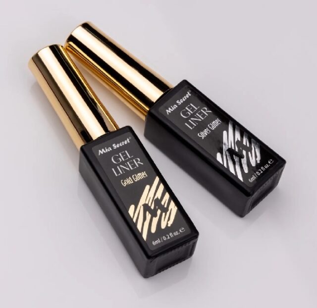Gel Liner Dorado y Plateado