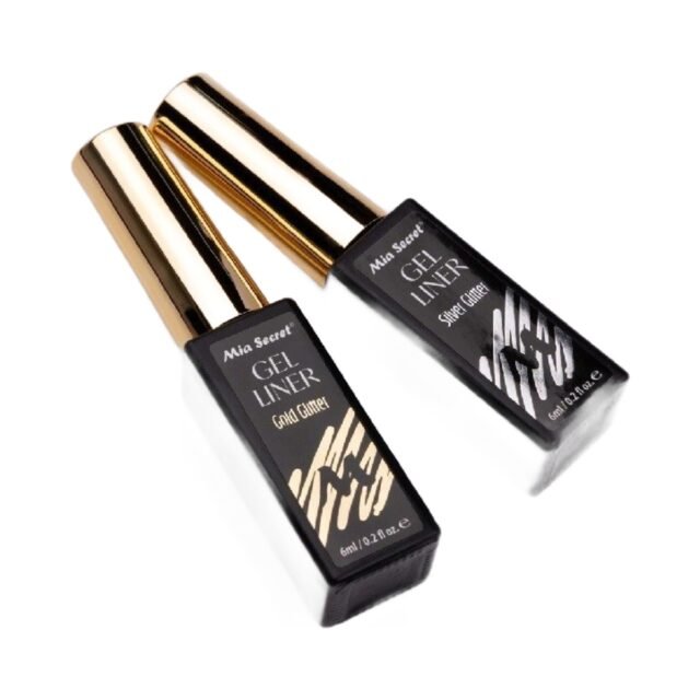 Gel Liner Dorado y Plateado Mia Secret